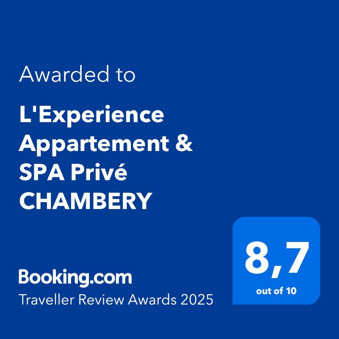 L'Experience Appartement & Spa Prive Шамбери Экстерьер фото